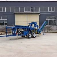 Fendeuse de bois automatique 20/30 tonnes, machine à fendre les bûches à essence rapide