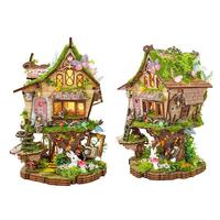 Kit de Modélisme Cabane en Bois - Assemblage Mortaise et Tenon DIY en Bois Naturel pour Constructeurs Adultes et Décoration Zen 51-100 Pièces