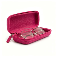 Étui à lunettes de soleil personnalisable en gros pour fabricants, boîte de rangement portable simple et rectangulaire avec logo imprimable