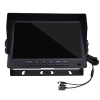 Moniteur LCD IPS VGA SeemeTech 7 pouces, écran partagé, télécommande stéréo, RV/Bus/Camion/Voiture, système d'exploitation Android, écran portable, 1 an