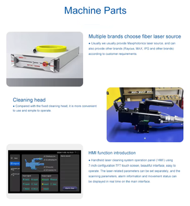 Machine de nettoyage au laser CW haute puissance 6000W, élimination de la rouille et de la <span class=keywords><strong>peinture</strong></span> sur métal, certifiée CE pour usage industriel - Product Image 2