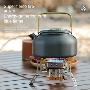 Sartén/Utensilio de Cocina Portátil para Exteriores, Diseño Moderno, con Tapa, para Acampar, Mini, 4-5L - Product Image 2