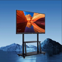 Machine tout-en-un Android Windows pour conférences, tableau blanc électronique, écran tactile, TV Full HD, support au sol, animation, bureau