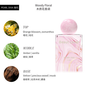 Perfume BEAUT LOVER Flor de Azahar, Perfume Ámbar, Fragancia Floral Amaderada - Product Image 2