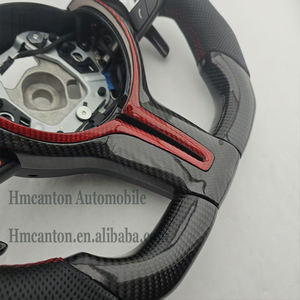 Volante Deportivo de Fibra de Carbono y Cuero Perforado Más Popular para BMW Serie 3, Serie 5, F10, F20, F30, F90, F01, F02 - Product Image 3