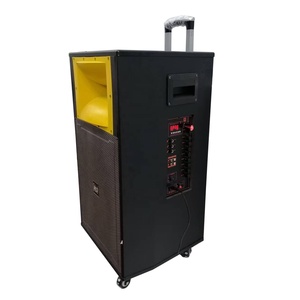 Altoparlante Professionale Portatile da 15 Pollici <span class=keywords><strong>con</strong></span> <span class=keywords><strong>Bluetooth</strong></span>, Trolley Singolo, per Feste e Palcoscenico, <span class=keywords><strong>con</strong></span> Custodia in Legno e Griglia Metallica - Product Image 3