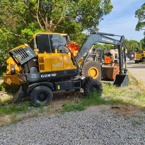 60WVS ฮุนได6ตันรถขุดขนาดมินิแบบล้อเดียวกับเกาหลี - Product Image 3