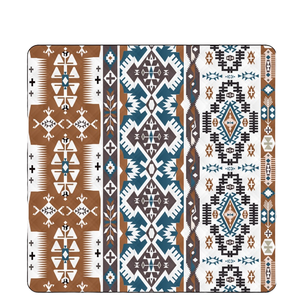 Tapis de pique-nique et de camping extérieur ultra-épais 3x4m, grande taille, style ethnique, avec fond en film d'aluminium, anti-humidité - Product Image 1