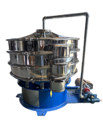 Crible vibrant circulaire haute fréquence de qualité industrielle en acier inoxydable 304 avec moteur vibrant pour un criblage multicouche