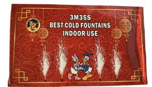 3M 30秒 高品質 シルバー コールドファウンテン花火 真の無煙・無臭 室内花火 結婚式パーティー用花火 - Product Image 3