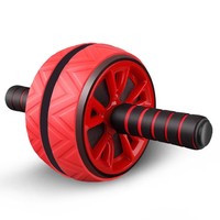 Kit de rouleau abdominal avec corde à sauter, barres de pompes, bandes de résistance – Équipement de fitness pour entraînement abdominal à domicile