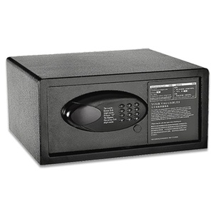 Caja de Seguridad Pequeña para Viajes, Hogar u Hotel, Mini Caja Fuerte Antirrobo, Totalmente de Acero, con Cerradura Electrónica Profesional con Contraseña, Caja de Almacenamiento de Fábrica - Product Image 1