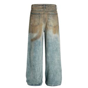 Nuevos Jeans para Hombre 2025, Pantalones de Algodón Compuesto, Pantalones Casuales de Pierna Recta, Cintura Media, Juveniles y Modernos, Venta al por Mayor - Product Image 2