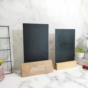 Base de madera para calendario, tablero de exhibición con base de madera maciza, soporte de exhibición para pizarra de escritorio, soporte de madera de haya, pizarra pequeña - Product Image 2