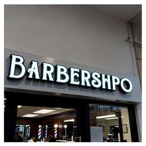 Panneau publicitaire LED extérieur professionnel pour magasin, lettres acryliques 3D personnalisées, signalisation commerciale illuminée avec logo - Product Image 5