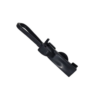 Collier de suspension pour câble de branchement FTTH de type SO avec crochet ouvert en acier inoxydable - Product Image 1