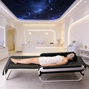 Pop Relax Bel Traksiyonu Yeşim Termal Omurga Terapisi Masaj Yatağı Güvenlik Sertifikaları (CE RoHS) ile Kızılötesi Masaj Yatağı - Product Image 3