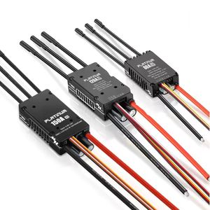 Contrôleur de vitesse électronique Hobbywing Platinum V5 80A 120A 150A ESC, 3-8S Brushless avec BEC commutable pour pièces d'hélicoptère et d'avion RC - Product Image 1