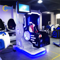KAIMI 360 VR Flight Indoor Steel Playhouse Rotating Motion Chair VR Amusement Machine Ride Commercial VR Equipment