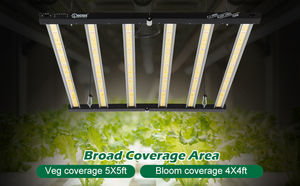 Lámpara de Cultivo LED Industrial de 720 Vatios, Espectro Completo Personalizable y Regulable para Todas las Etapas de Crecimiento de las Plantas - Product Image 6