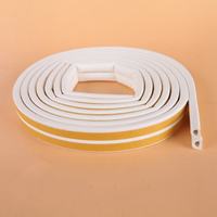 Bande d'étanchéité en mousse de caoutchouc EPDM en forme de U, autocollante, pour porte/fenêtre, coupe personnalisée, insonorisante, anti-collision, joint Qinglong