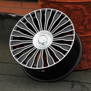 ขายดีที่สุดล้อขนาด5x112นิ้วขอบ20นิ้วเครื่องพูดสีดำหลายระดับสำหรับ Mercedes <span class=keywords><strong>Maybach</strong></span> S480 S450 S580 <span class=keywords><strong>W220</strong></span> W221 W222 - Product Image 3