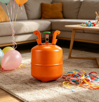 Tanque de Gas Portátil de 3.5 L para Arcos de Globos y Decoraciones de Fiesta, Cilindro de Gas OEM y Suministro de Tanques para Globos