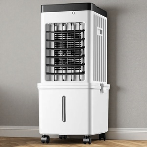 Nouveau <span class=keywords><strong>Refroidisseur</strong></span> <span class=keywords><strong>d</strong></span>'<span class=keywords><strong>Air</strong></span> Évaporatif Mobile Intelligent avec Télécommande, Mini Ventilateur <span class=keywords><strong>Silencieux</strong></span>, <span class=keywords><strong>Refroidisseur</strong></span> <span class=keywords><strong>d</strong></span>'Intérieur pour Chambre, Bureau et Usage Quotidien - Product Image 1
