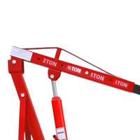 Grue d'atelier pliable de 2 tonnes, outil de levage, grue hydraulique pour moteur de voiture