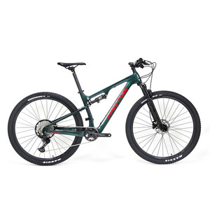 Bicicleta de Montaña de Carbono con Suspensión Completa DEORE de 12 Velocidades con Frenos de Disco Hidráulicos OVERLORD-M6100-12S-ZH, Pesa Solo 13.5 kg, Suspensión Completa - Product Image 2