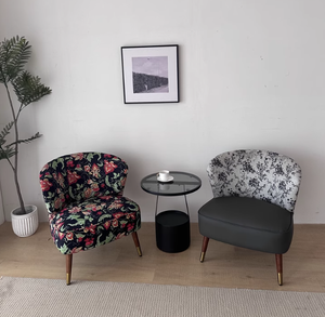 HANYEE Mid-Accent Sofa Sessel Herstellung Einzel couch aus Stoff für Wohnzimmer Einzels ofa OEM und ODM - Product Image 1
