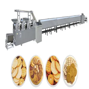 China manufacturer puffed sticky rice biscuit cracker production line