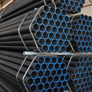 ASTM A53 A36 API ท่อเหล็กคาร์บอนไร้รอยต่อสีดำทรงกลม5L - Product Image 5