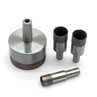 Forets en diamant fritté pour verre, diamètre 4 mm à 200 mm, ensemble pour le perçage des carreaux et de la construction