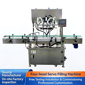 Zhongjie Four Heads Fully Energy Saving High Accuracy for Water Food Chemical Packaging Filling Machin - Product Image 5