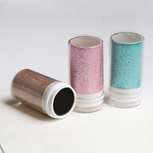 Estuche transparente Sello iridiscente Compra a granel Logotipo personalizado Diseño de etiqueta Logotipo entintado Sello - Product Image 5