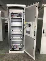 Armoire de télécommunication extérieure 42U, rack de serveur, système de refroidissement avec redresseur 48V, alimentation à sortie unique 3000W, alimentation à découpage 230V