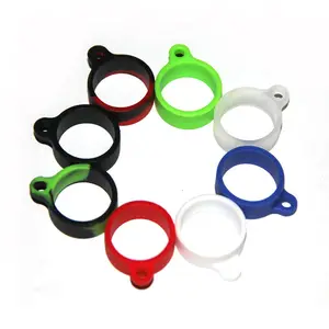 Europe Hot Selling Necklace Lanyard With Rubber Ring 13mm 20mm Wape Lanyard Silicone Ring