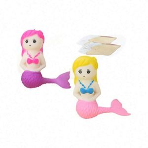 Juguetes Antiestrés de Sirena, Juguete de Compresión Creativo, Figura de Sirena Pequeña, Adorno de Compresión, Artículo de Oficina, Caja de Color - Product Image 5