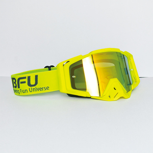Gafas FBFU MX BMX Personalizadas para Motociclismo/<span class=keywords><strong>Bicicleta</strong></span>/Ciclismo para <span class=keywords><strong>Mujer</strong></span>, Protección UV, Lentes Reemplazables, Marco de PC, para Exteriores - Product Image 4