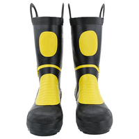 ANBEN FIRE Bottes de pompier de sécurité ignifuges de haute qualité en acier résistant aux chocs et à l'isolation thermique