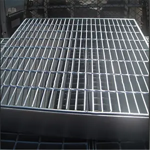 Passerelle de plate-forme de plancher de tapis de porte pour fournisseur de grilles en acier galvanisé à chaud