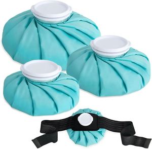 Compresas de Hielo Reutilizables para Lesiones Deportivas, Terapia Fría y Caliente, Sin Fugas, Tamaños de 6 a 11 Pulgadas, Alivio del Dolor de Tobillo/Pie/Costillas - Product Image 1