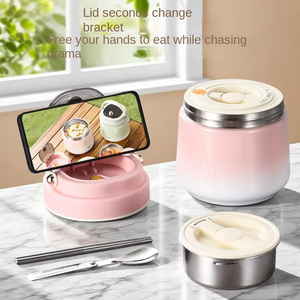 <span class=keywords><strong>กล่อง</strong></span>ข้าวเล็กน้ำหนักเบา 304 <span class=keywords><strong>กล่อง</strong></span>อาหารกลางวันสแตนเลสสำหรับใช้ในบ้าน นักเรียน พนักงานออฟฟิศ <span class=keywords><strong>กล่อง</strong></span>ข้าวพกพา - Product Image 5