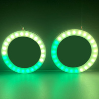 Nouveau haute luminosité LED ange yeux anneau étanche suface montage halo anneau colorshift led ange oeil