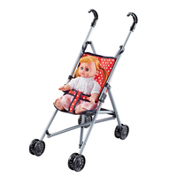Chariots en plastique 4 en 1, balançoires, chaises de salle à manger, chaises à bascule, jeu de rôle avec poupée de 14 pouces, jouets pour bébés, ensemble de jeu