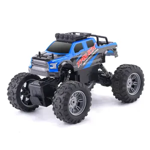 JJRC Q178 mobil RC 2.4G, mobil balap Drift 1:16 kecepatan tinggi SUV semua medan memanjat Off Road dengan lampu, hadiah mainan mobil anak-anak