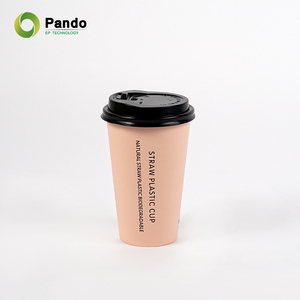 <span class=keywords><strong>Pando</strong></span> 4oz/8oz/10oz/12oz/16oz/20oz desechable logotipo personalizado impreso café Kraft doble taza de papel con tapa para bebida caliente - Product Image 6