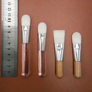 Petit Visage Masque Facial Brosse Masque D'argile Applicateur Maquillage Clair Poignée Blanc Mini Brosse <span class=keywords><strong>de</strong></span> Fondation - Product Image 2