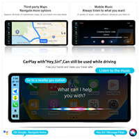 Radio para Auto con Pantalla Táctil Linux de 12.8 Pulgadas y Resolución 2400*900, Amplificador Integrado, para Mercedes Benz ML W166 ML350 GL 2011-2015, GPS, WIFI, CarPlay